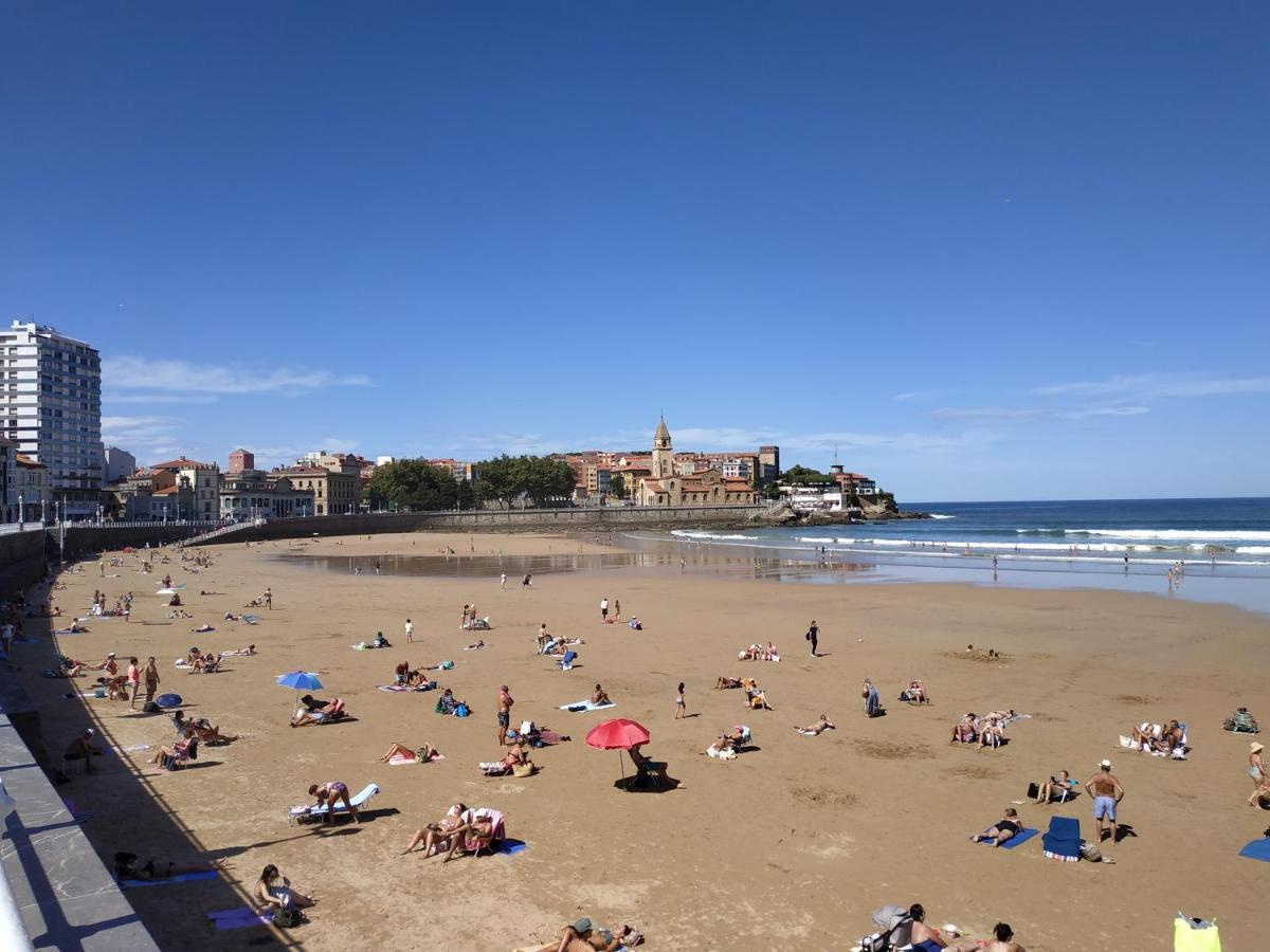 希洪El Rincon Del Puerto公寓 外观 照片