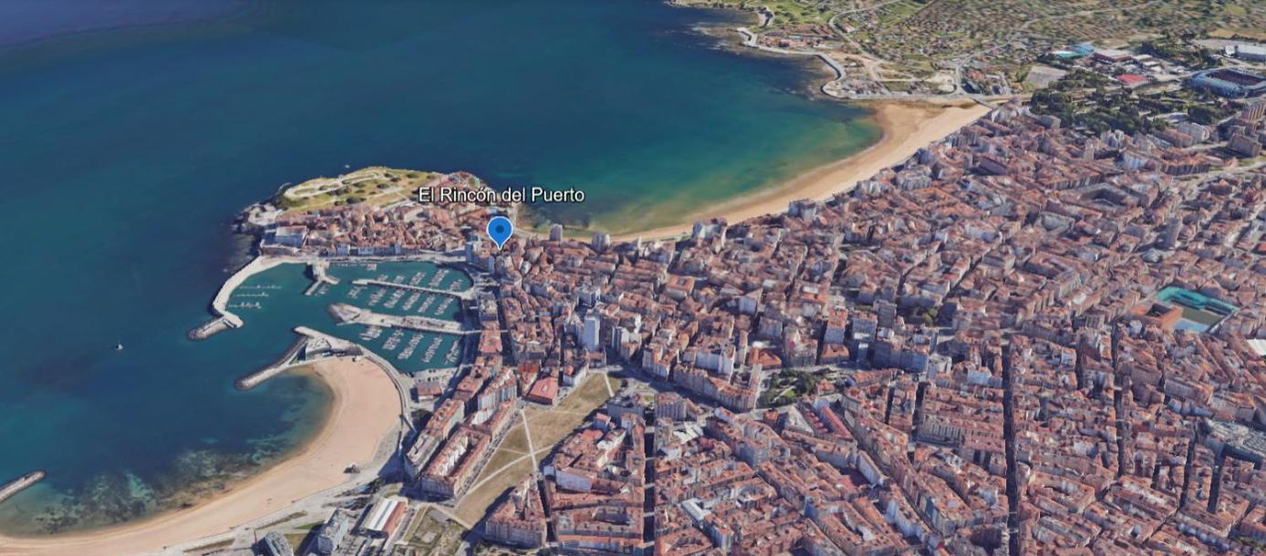 希洪El Rincon Del Puerto公寓 外观 照片